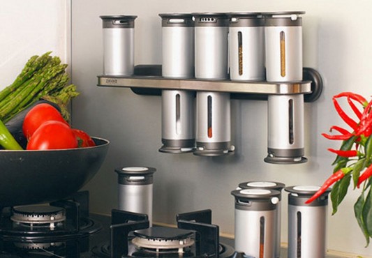 Magnetic Mountable Spice Rack