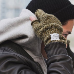 Ragg Wool Fingerless Gloves by Upstate Stock » Petagadget