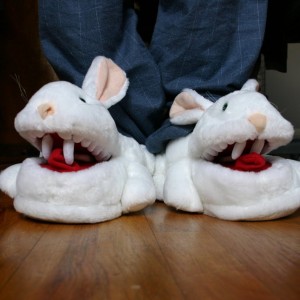 monty python stuffed killer rabbit