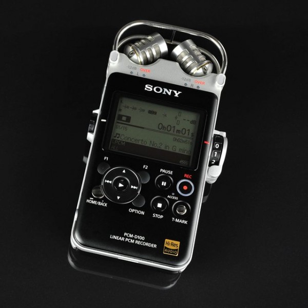 sony audio recorder 2 inputs