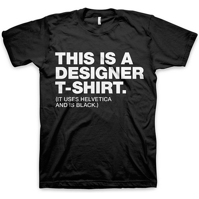 This Is A Designer T-Shirt » Petagadget