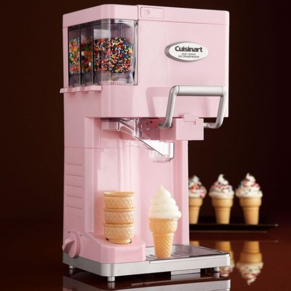 Pink Cuisinart Soft Serve Maker » Petagadget