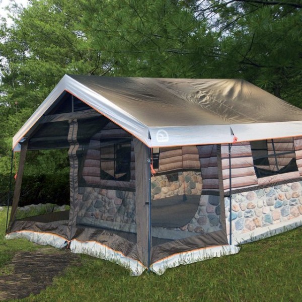 factory clearance log cabin tent