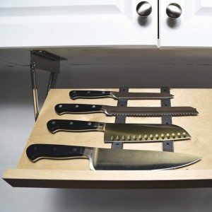 Under Cabinet Knife Block » Petagadget