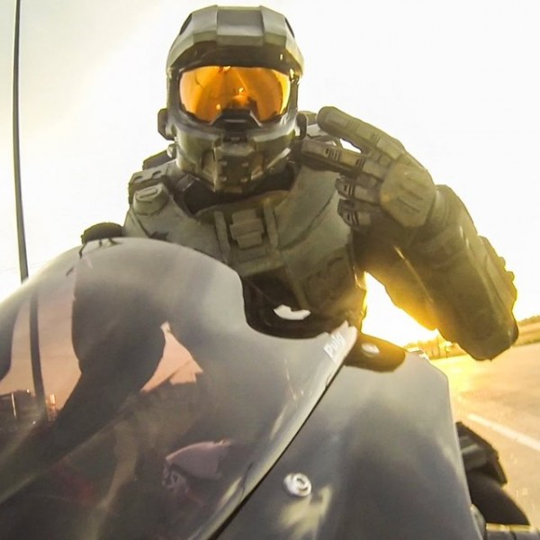 Halo Master Chief Motorcycle Helmet Petagadget