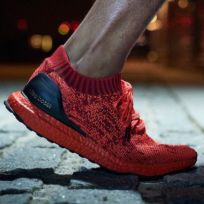 ultra boost uncaged triple red