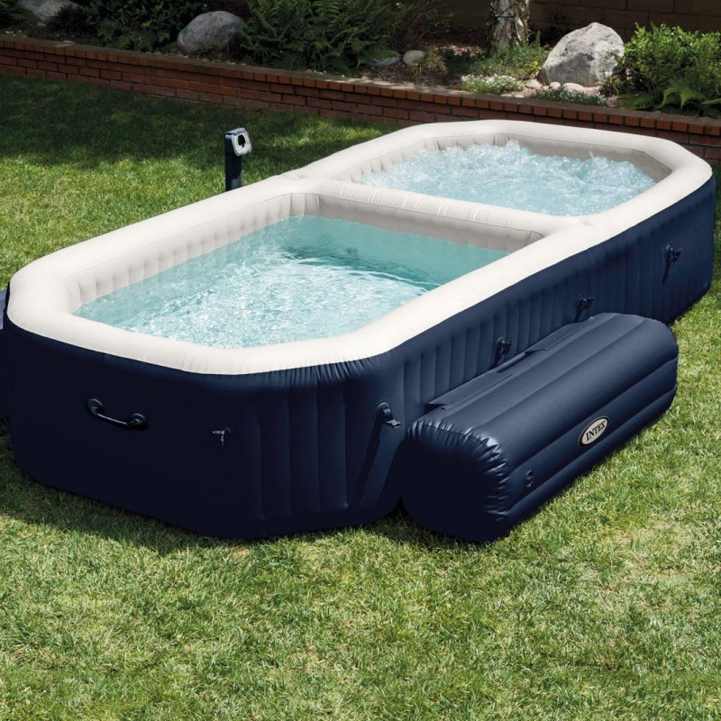 Intex PureSpa Bubble Hot Tub and Pool Combo » Petagadget