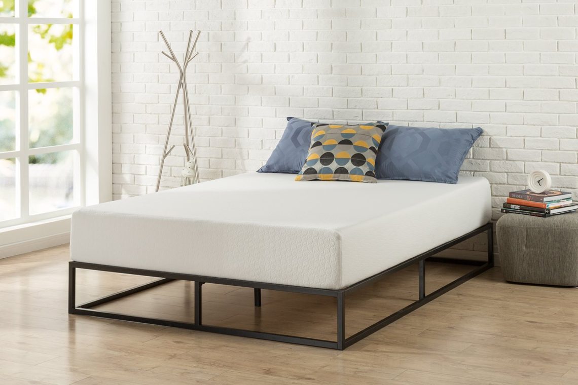 zinus platforma 8 wood bed frame mattress foundation
