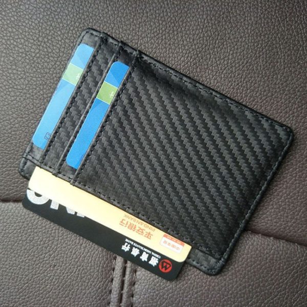 clark howard carbon fiber wallet