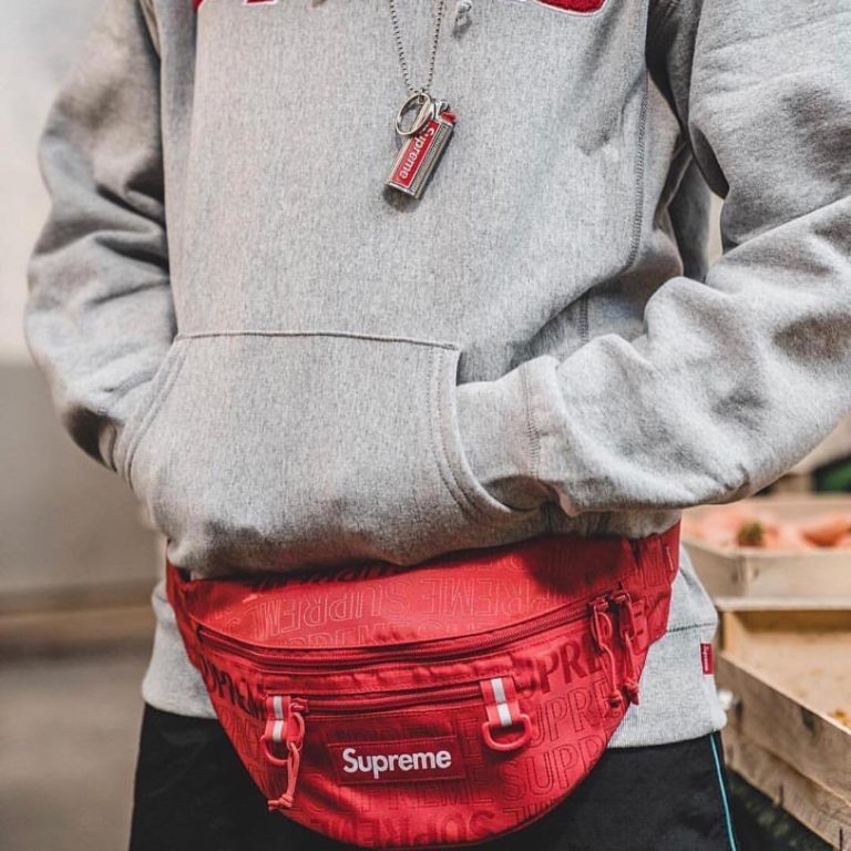 supreme shoulder bag red ss19