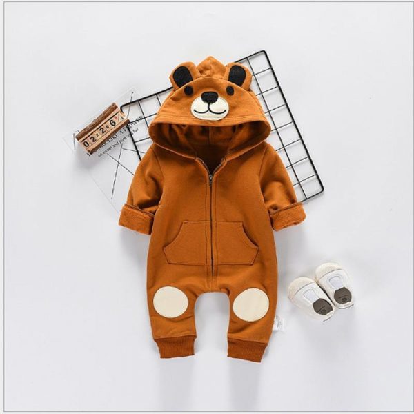 teddy bear baby onesie