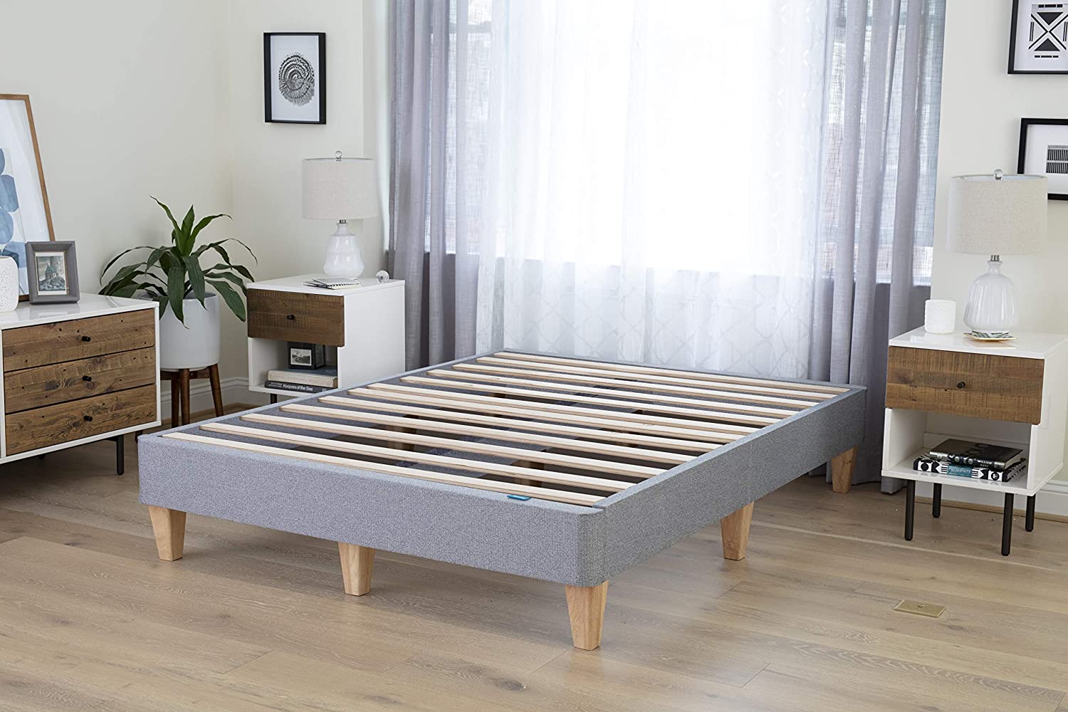 king bedframe for mattress and foundation