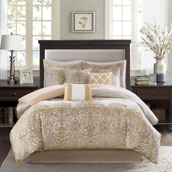 Madison Park MP10-1431 Vanessa 7 Piece Comforter Set » Petagadget