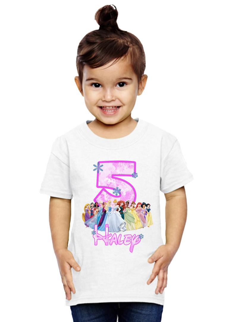 disney princess name shirt