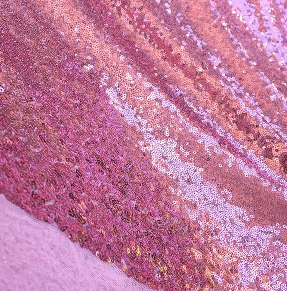 Pink Sequin Fabric Glitter Full Sequins Fabric for Dress » Petagadget