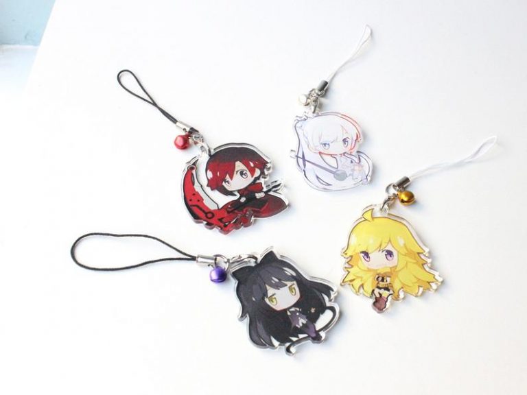 Ruby Weiss Blake Yang RWBY Hand-Drawn Double Sided Front » Petagadget