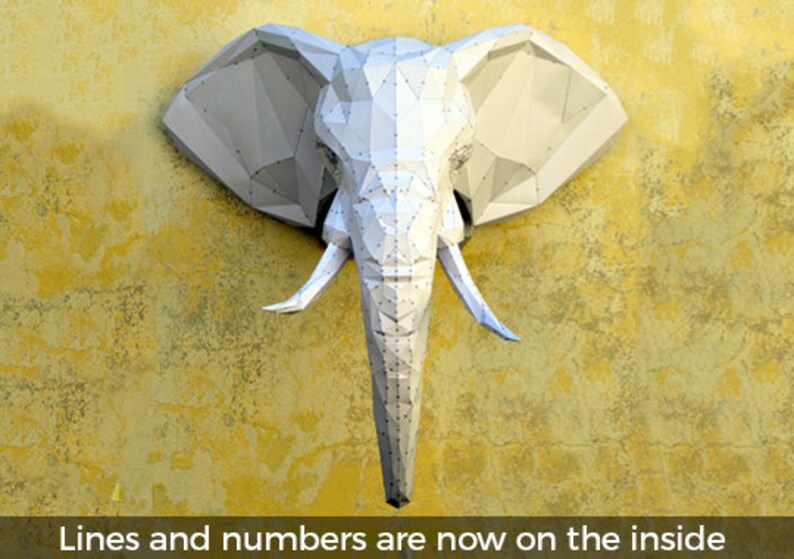 Make Your Own Elephant Sculpture. Papercraft Elephant » Petagadget