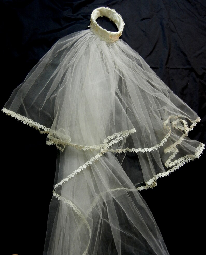 Vintage Veil 1950s Veil Wedding Veil Vintage Wedding Veil » Petagadget