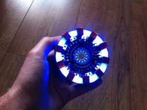 IRON MAN Tony Stark Arc Reactor Wearable Prop Replica » Petagadget