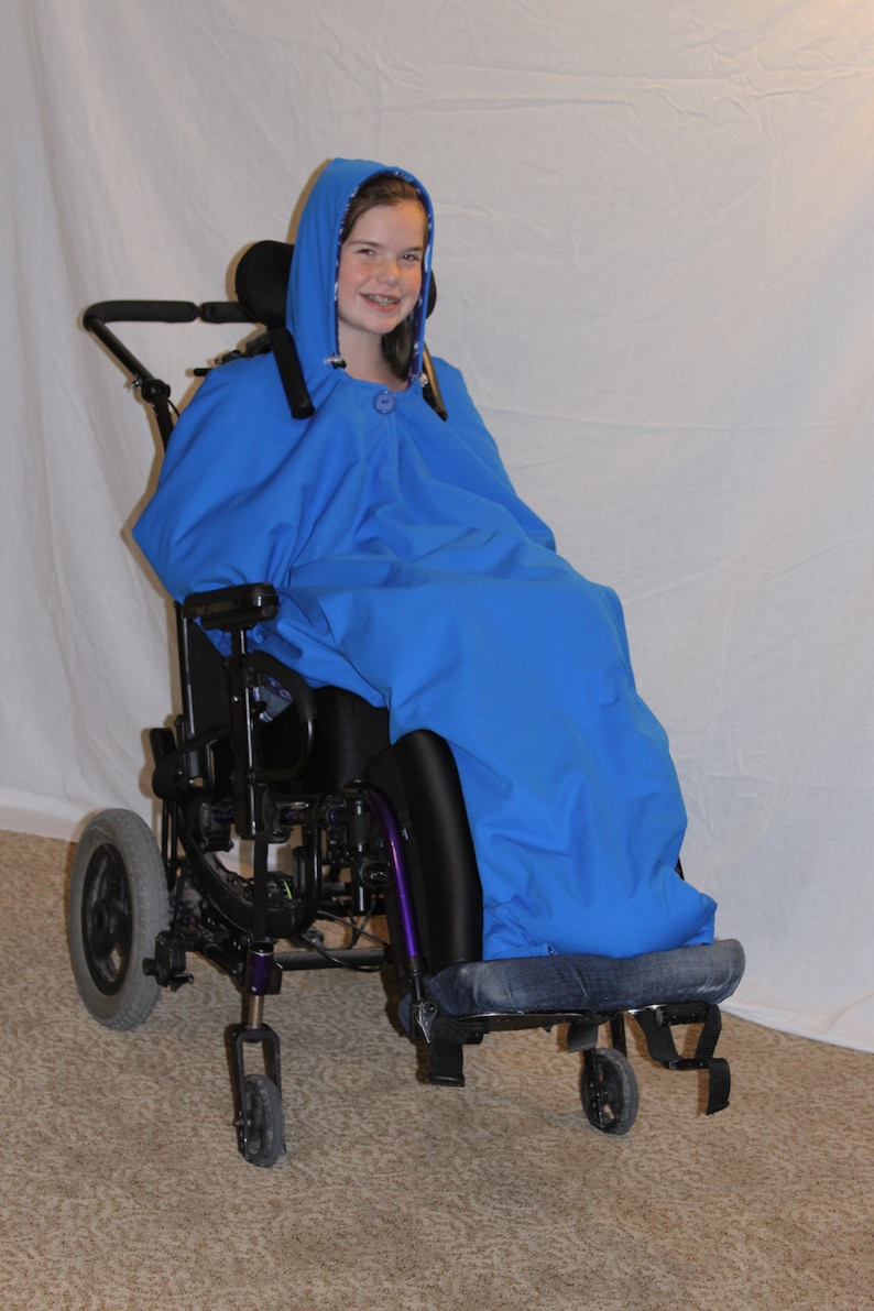Adult / Child Wheelchair Coat Jacket Poncho Sewing Pattern
