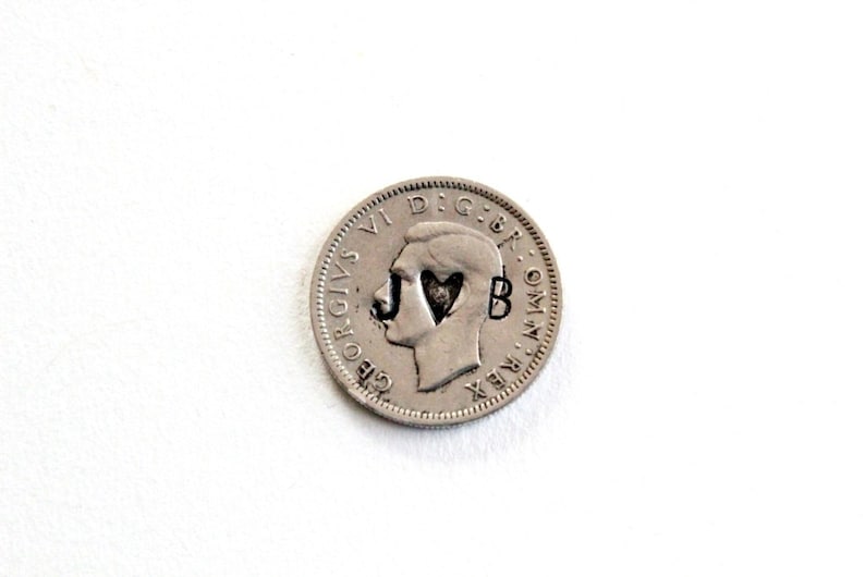 Wedding Coins / silver sixpence  lucky coin  wedding charm
