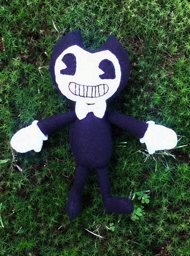 Bendy and the Ink machine inspired Bendy cartoon plush » Petagadget