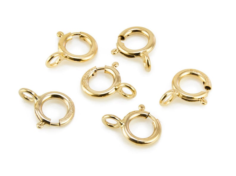 Gold Filled Spring Ring Clasp 5mm » Petagadget