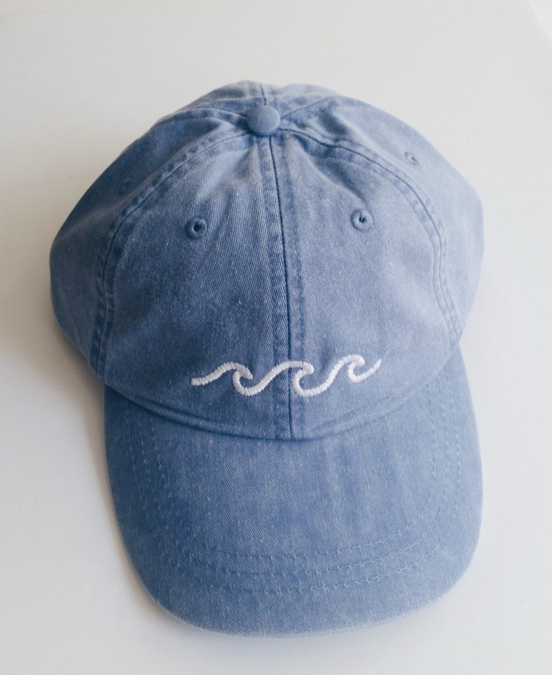 Three Waves Baseball Cap Periwinkle » Petagadget