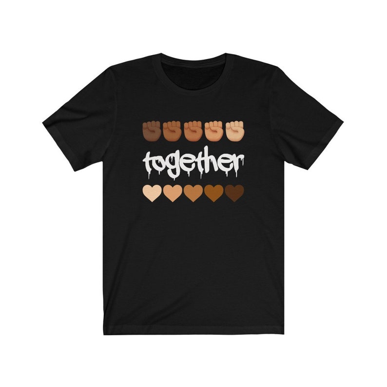 Together We Stand Tee  One Love Shirt  United  Together