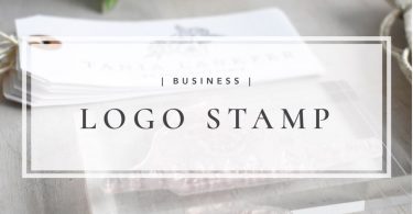 Custom Logo Stamp  Personalised Business Stamp
