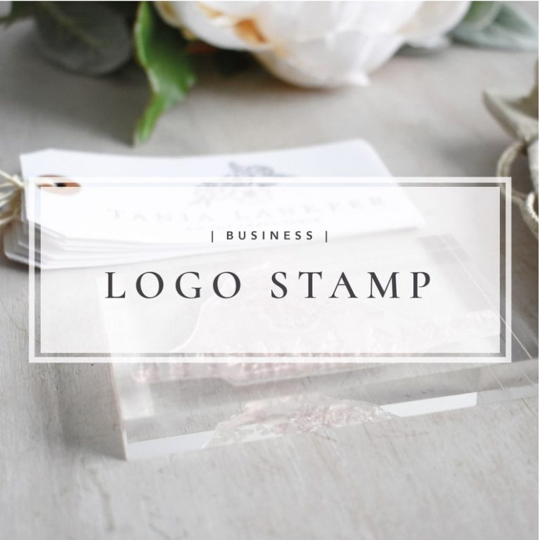 Custom Logo Stamp Personalised Business Stamp » Petagadget