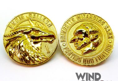 Harry Potter Gold Coin  One Galleon Designed and Minted by