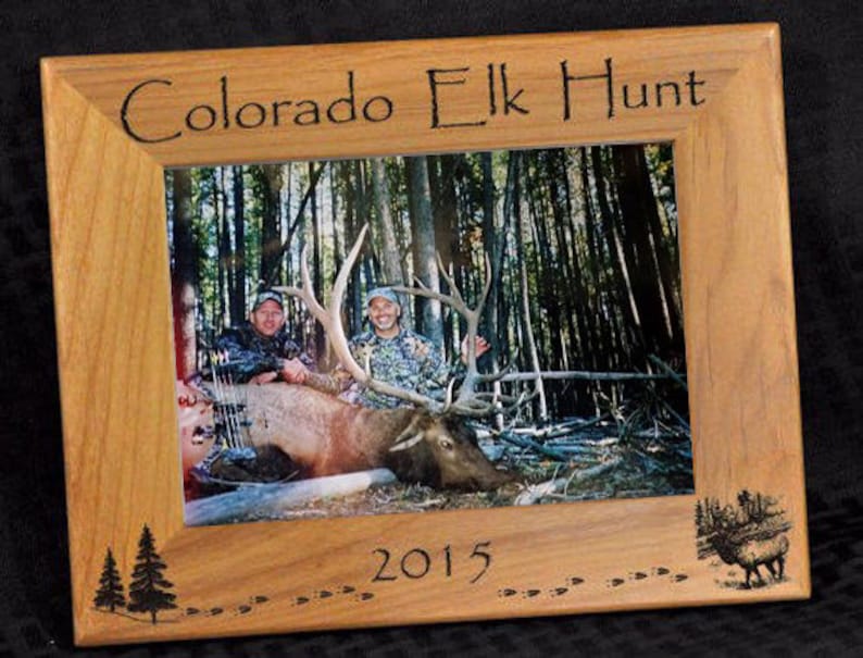 Hunting  Elk Hunting  Hunting Frame  Hunting Gift  Gift