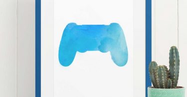 Instant Download Wall Art  PS4 Controller  Nursery Room