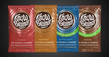 Know Brainer – The Thinker’s Coffee Creamer