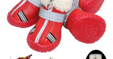 Pet Dog Shoes Winter Waterproof Dog Boots Rain Snow Booties