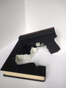 Cut Gun Book Gun Cut Out Of A Book Hand Cut Books » Petagadget