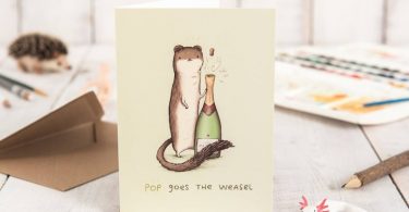 Pop Goes the Weasel Card
