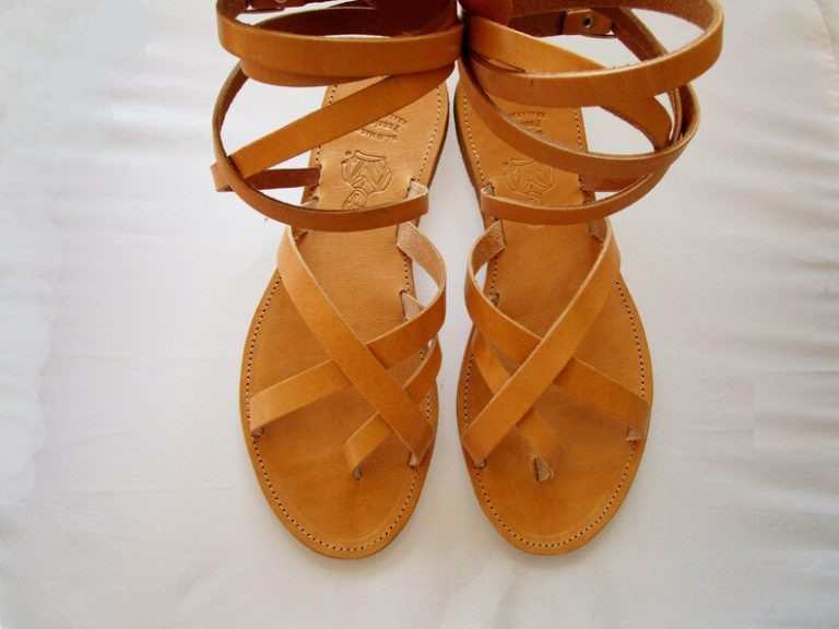 Sandals women Leather sandals Greek sandals Leather sandals » Petagadget